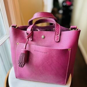 Mulberry Portland Leather Goods Crossbody with Tassel